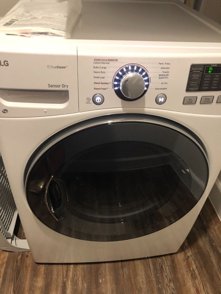 LG washer and dryer set used