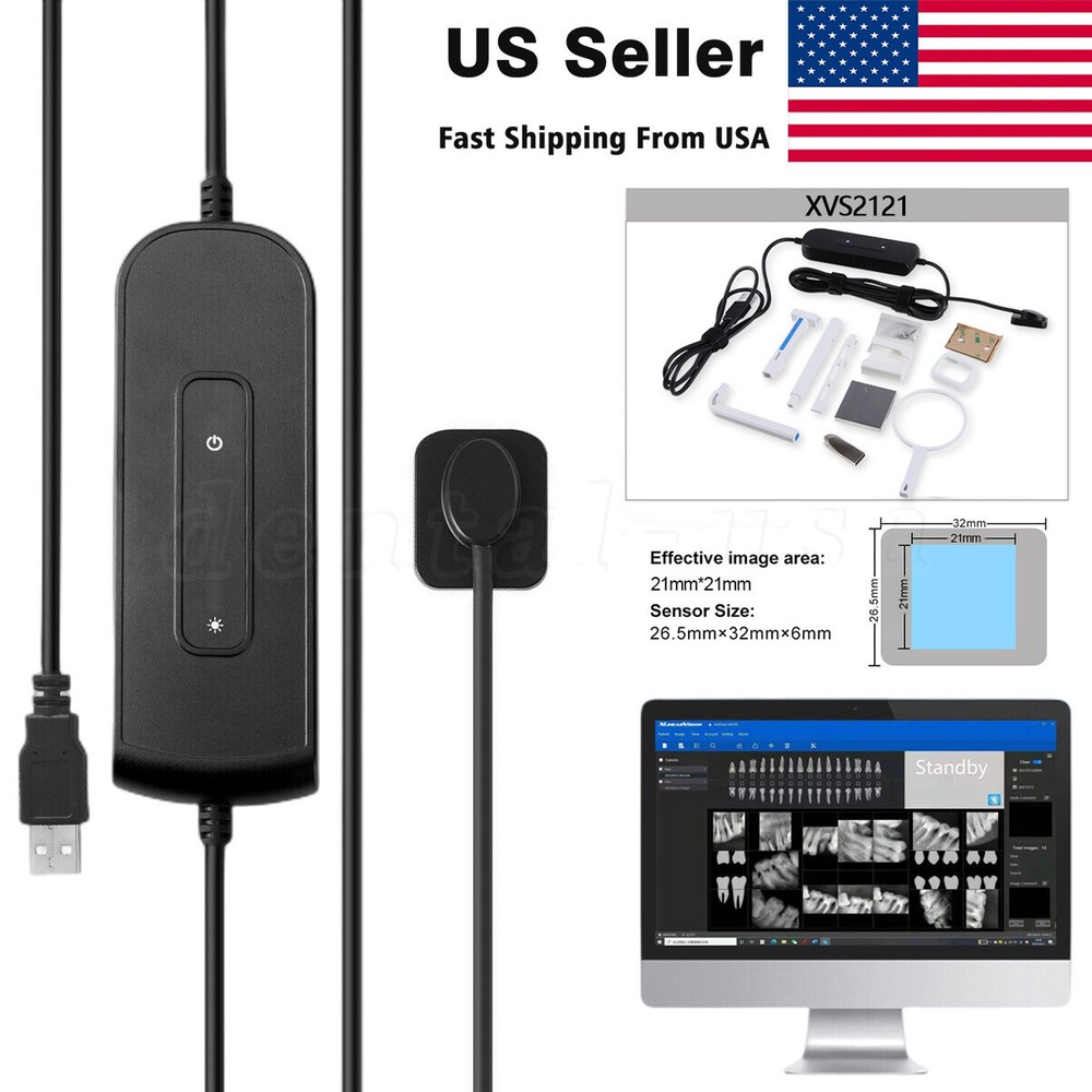 USA Dental X ray machine&remote Controller with Scatter shield / Sensor size1/2