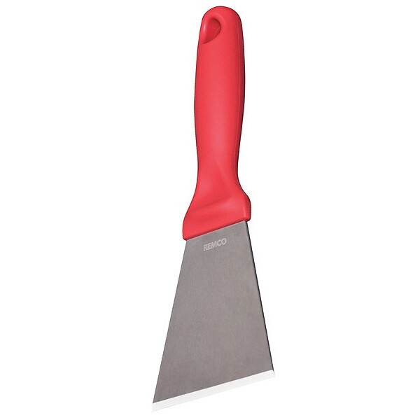 Remco 69724 Scraper, Ss, 3" Blade W, Red
