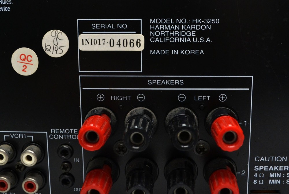 Harman/Kardon HK-3250 Stereo Receiver