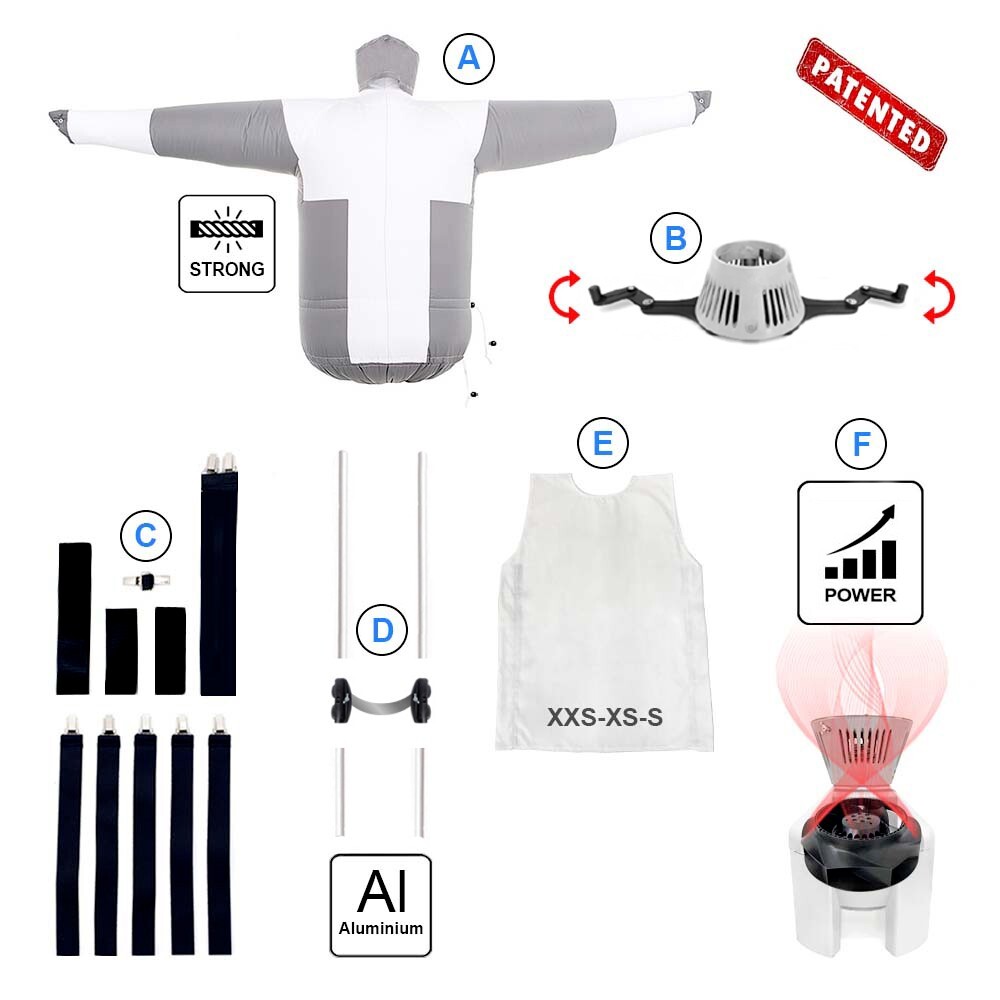 AEOLUS Professional Ironing Machine Vertical Iron Drying Clothes SA05SP ECO INOX