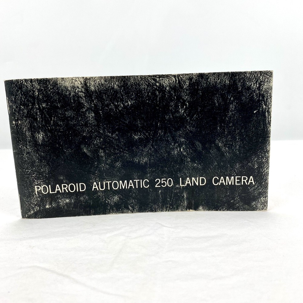 Polaroid Automatic 250  Land Camera Operating Instructions User Guide Manual