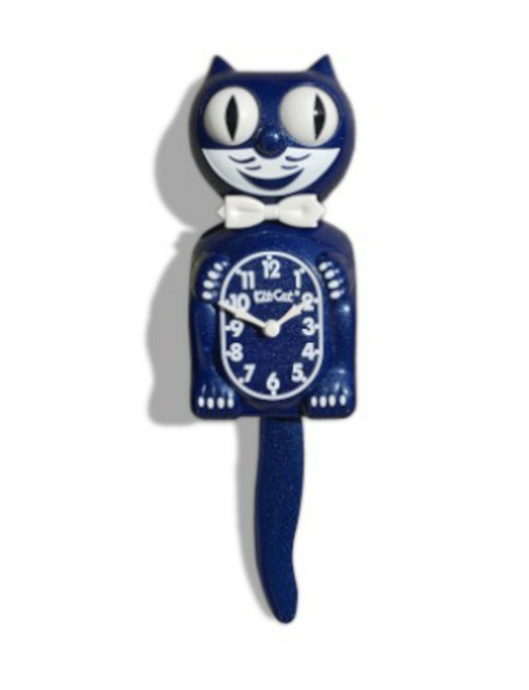 Limited Edition Galaxy Blue Kit-Cat Klock 15.5″ high