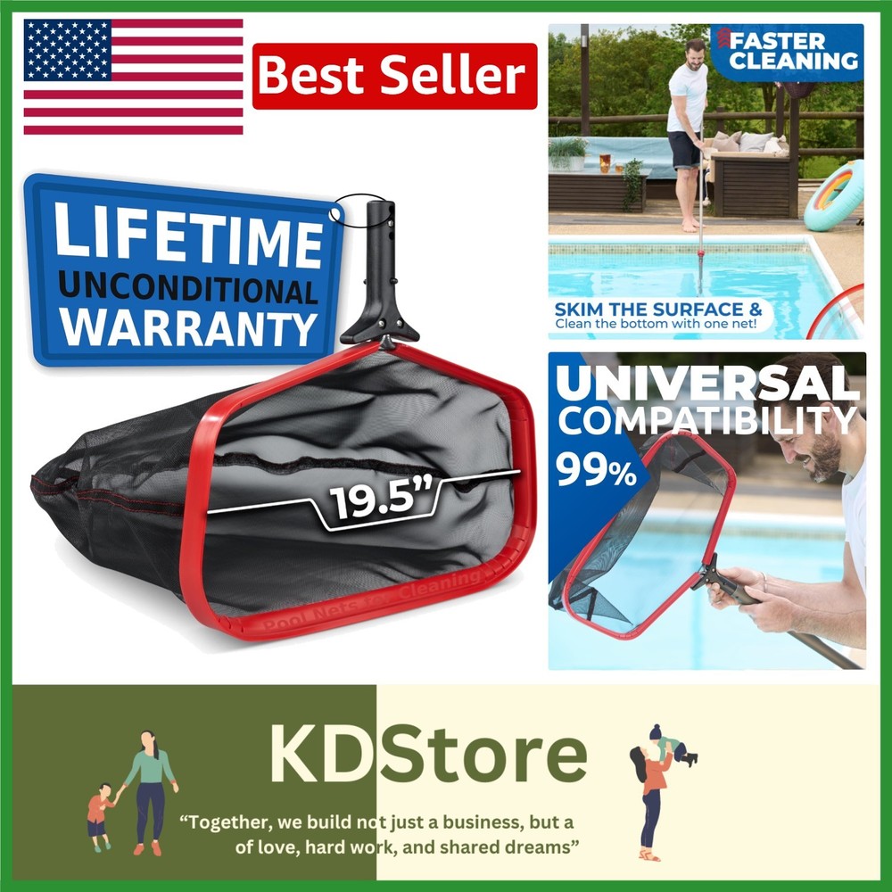 19-Inch ProTuff Pool Net with EZ-Replace Design & Unconditional 490 Promise