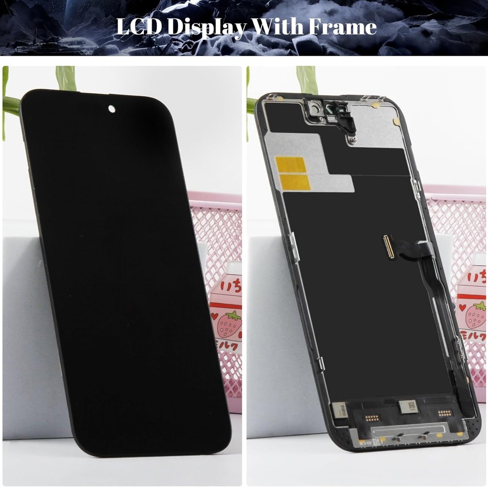 For iPhone 14 Pro Max LCD Touch Screen Digitizer Replacement Assembly Display