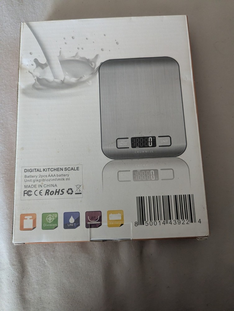CROWNFUL Digital Kitchen Scale CX-2012