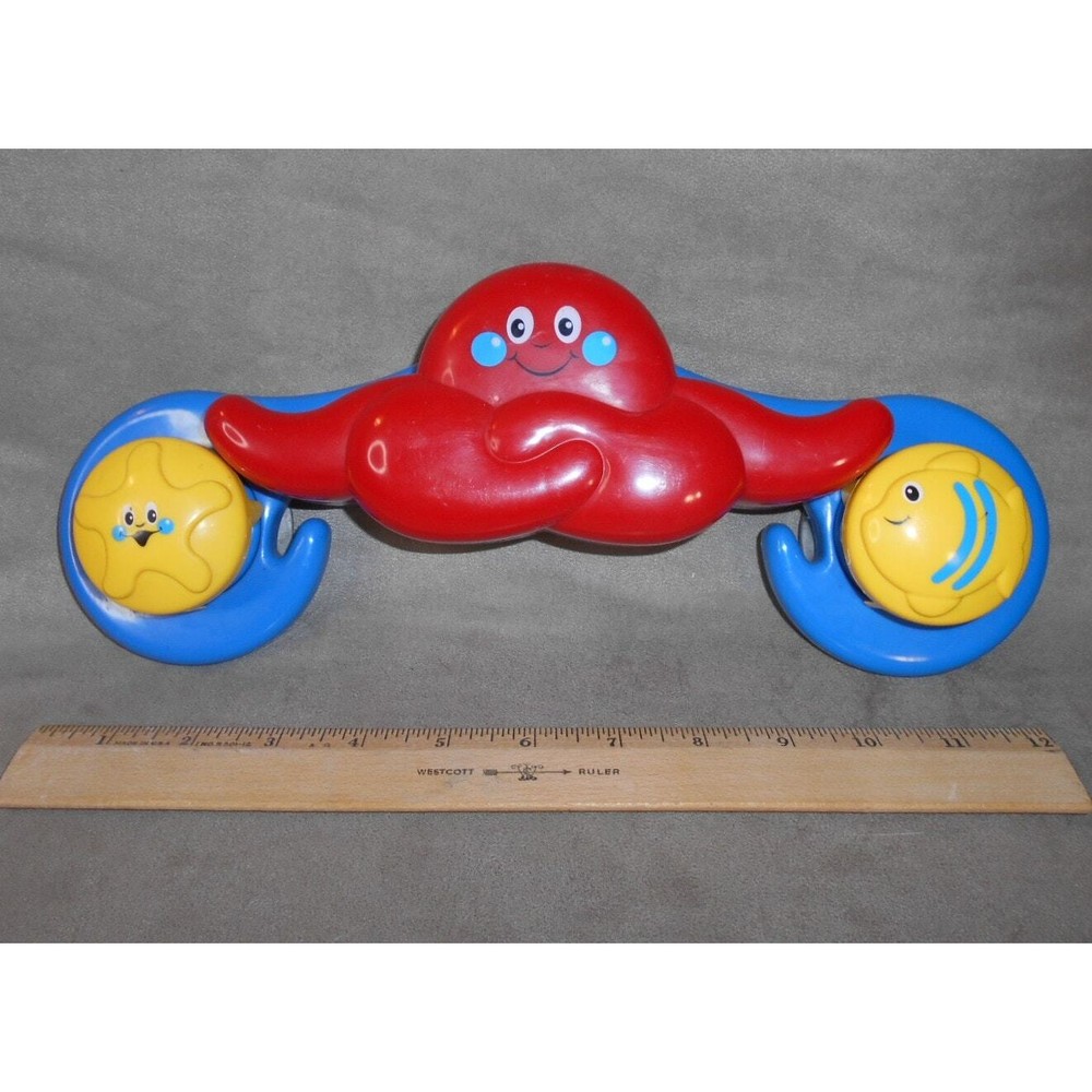 Children Bath Bar/Toy Holder Spinner Octopus