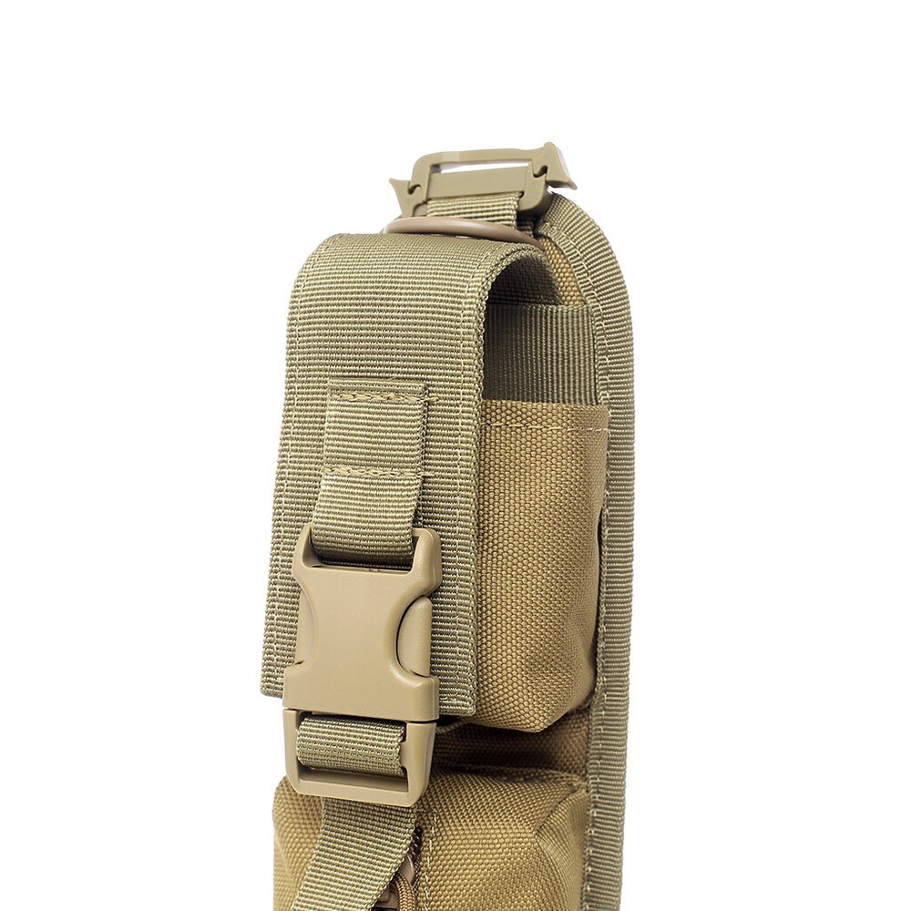 Tactical Military Molle Backpack Shoulder Strap Accessory EDC Key Tool Pouch Bag