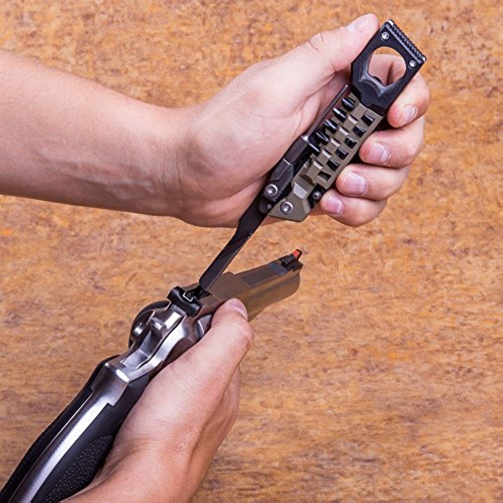 Real Avid The Pistol Tool, Multi-Tool, Stainless Steel, 19 Precision Tools