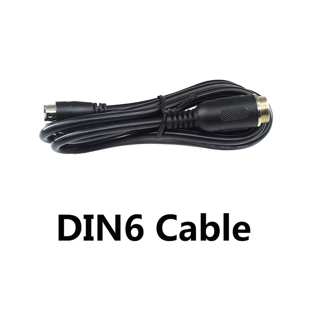 Connection Din6 USB Cable Adaptation Fit for Thrustmaster TH8A Cable Hand-Row TS