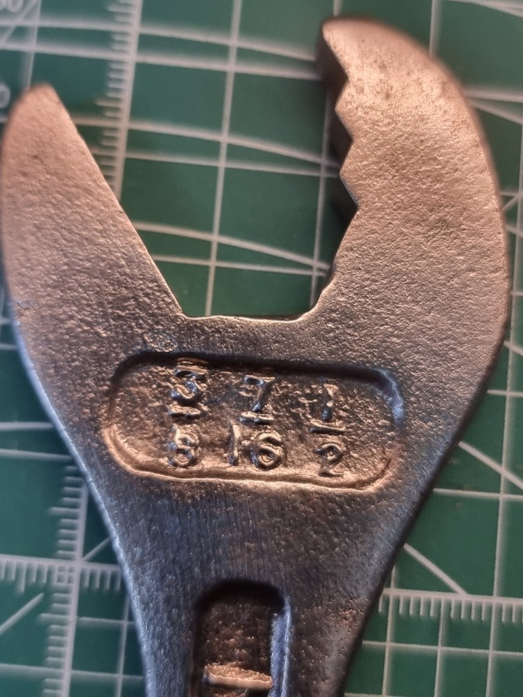 No 1 Fastnut Spanner Made In Britain
