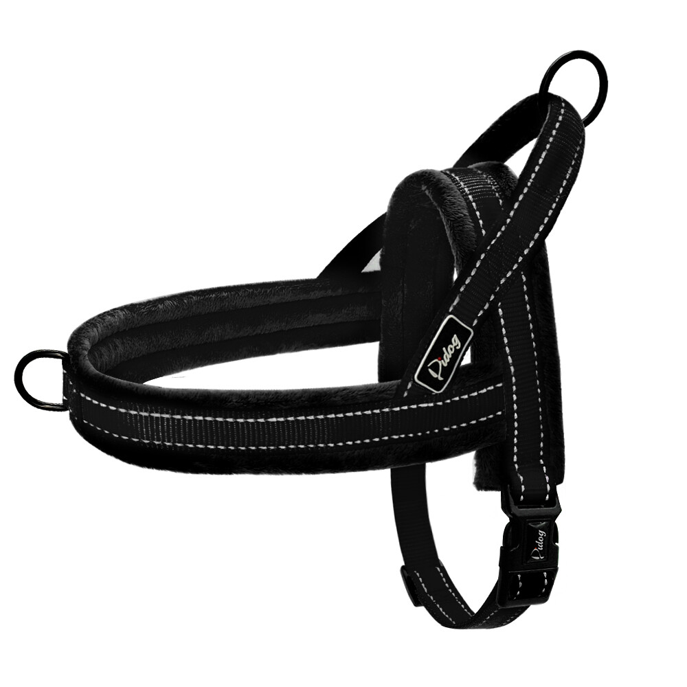 No Pull Dog Pet Harness Adjustable Soft Plush Front Leading Vest Reflective XS-L