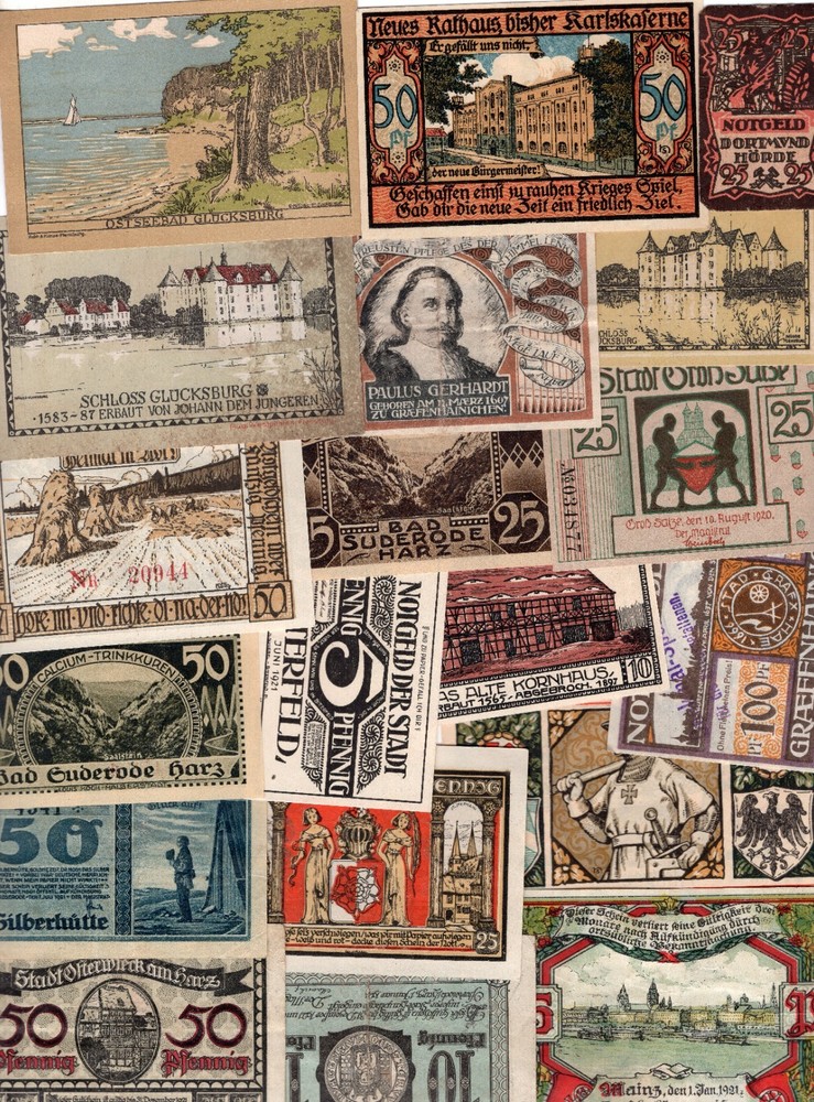 Germany. 135 Notgeld. Details Below.