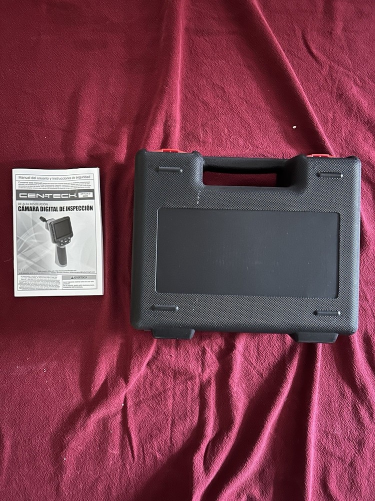 Cen-Tech Digital Inspection Camera and Case High Resolution