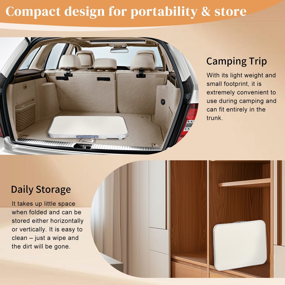 70x50x60cm Aluminum Camping Folding Table
