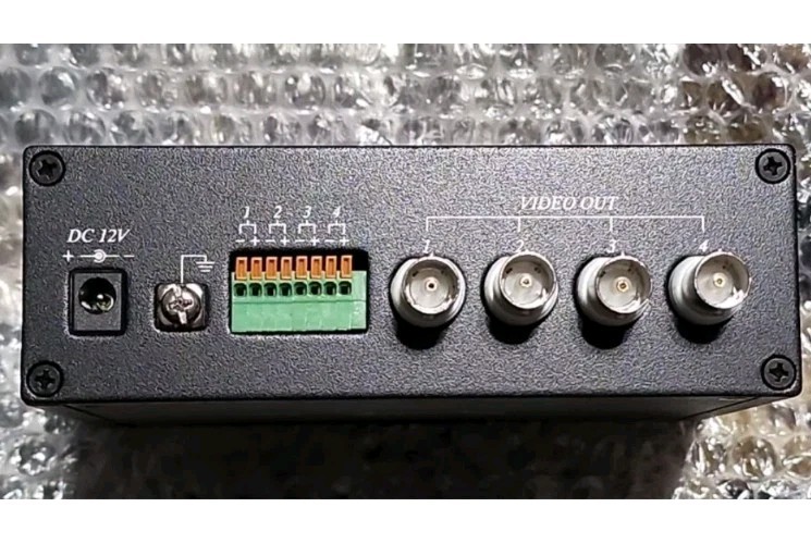 Security Cameras Direct UTP-4VR Video Transmission 4 Channel Active Receiver