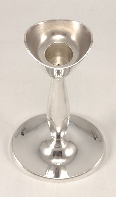 Cohr Denmark silver plated candle stick