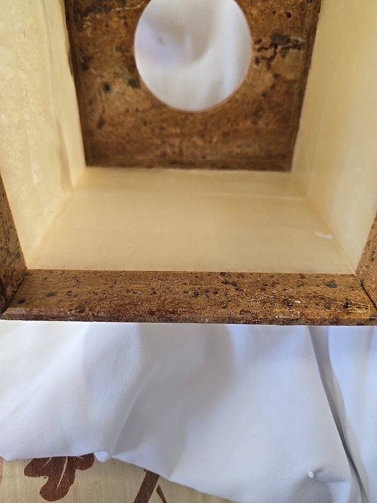 Quartz & Marble Tissue Cover Heavy Beautiful Great Shape