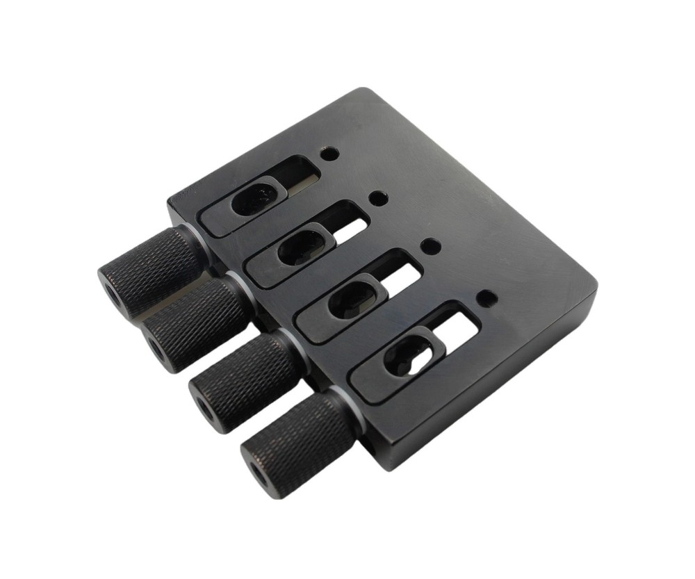 4 String Headless Bass Bridge and Bridge String Lock, Slightly Adjustable Str...