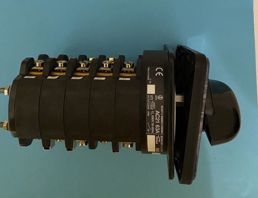 Benedikt & Jager 3 position rotary switch N40 E ST33 multi step switch