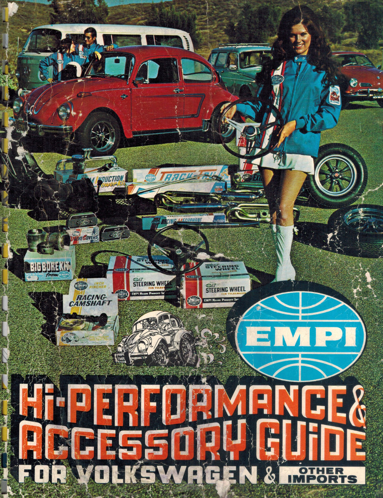 EMPI 1971 Hi-Performance Accessory Guide For Volkswagens PDF File USB Drive