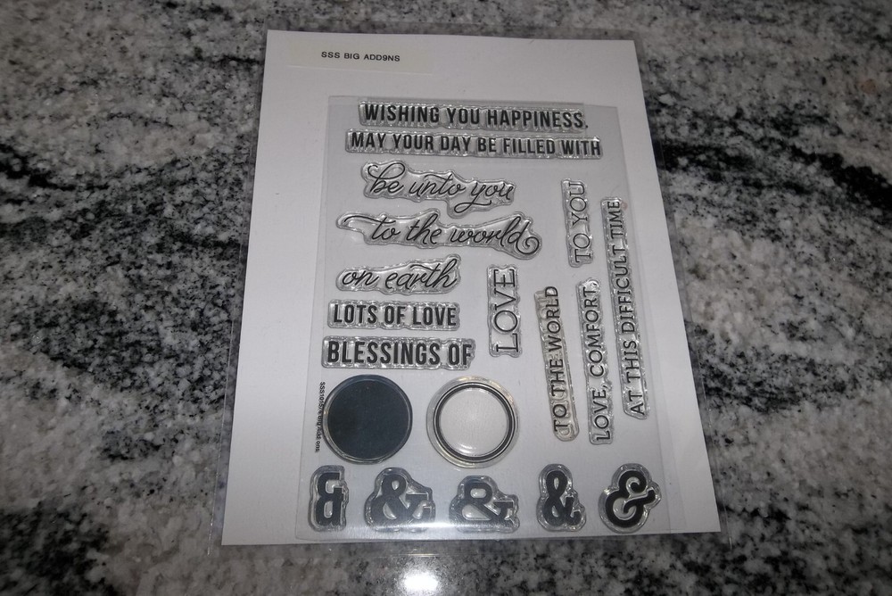 Simon Says Stamps "Big Addons" Poly 19 pc.  New