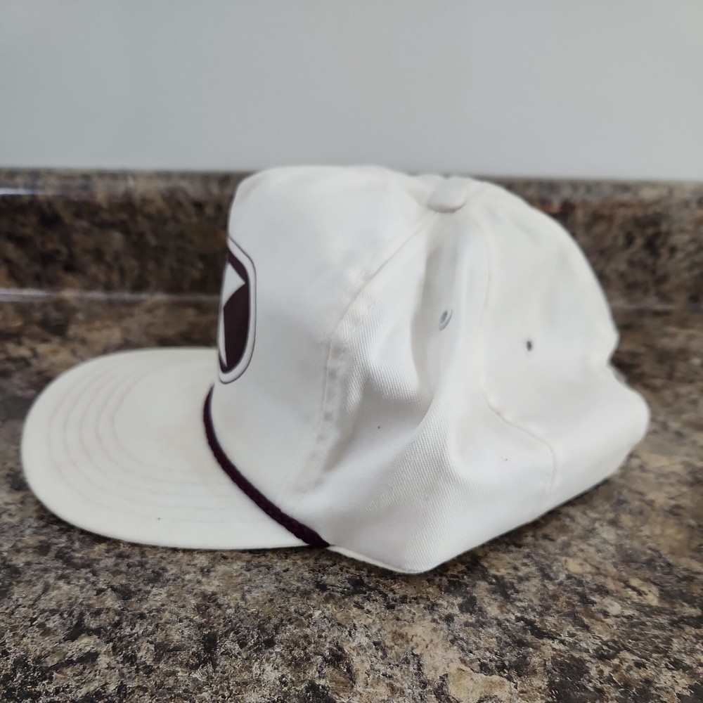 Vintage Northrup King Seed Strapback Adjustable Farm White