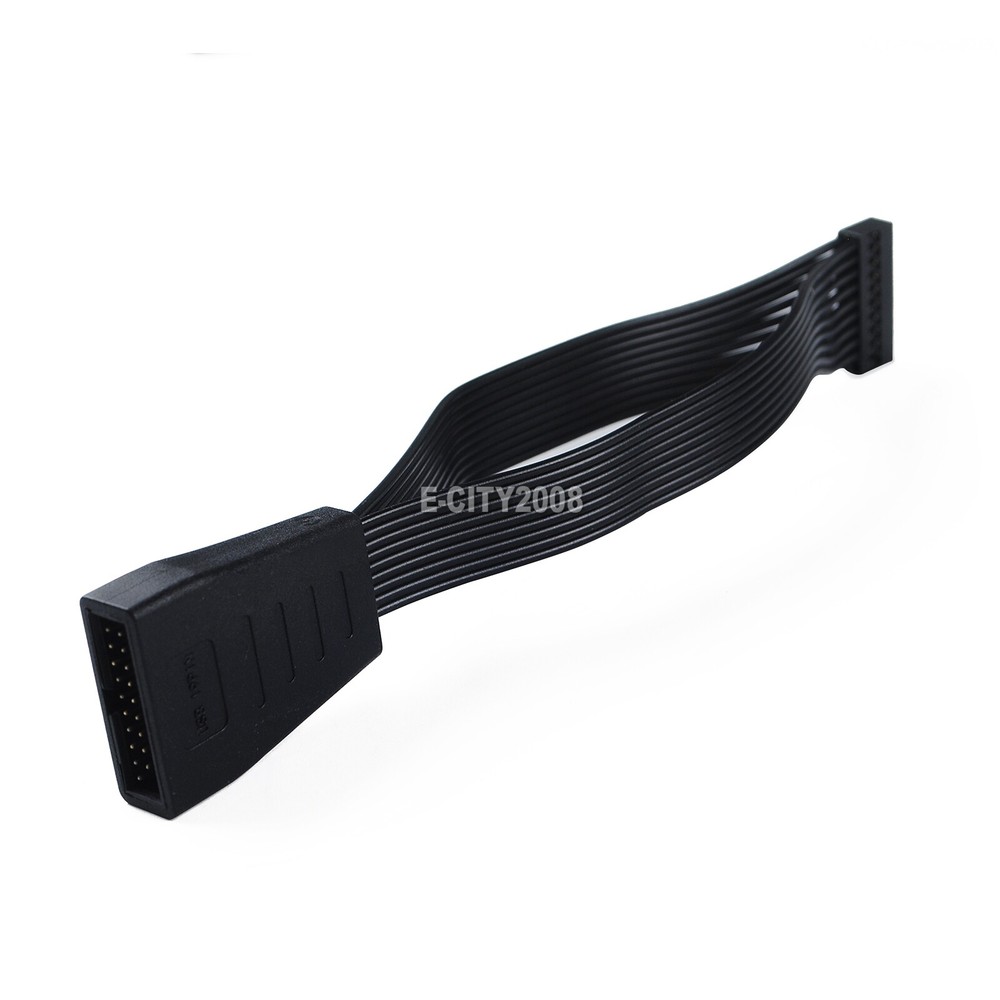 USB 3.0 19/20 Pin Internal Extension Header Adapter Cable for PC Motherboard