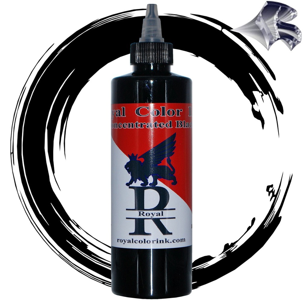 Royal Color Ink -  8 oz - Concentrated Black