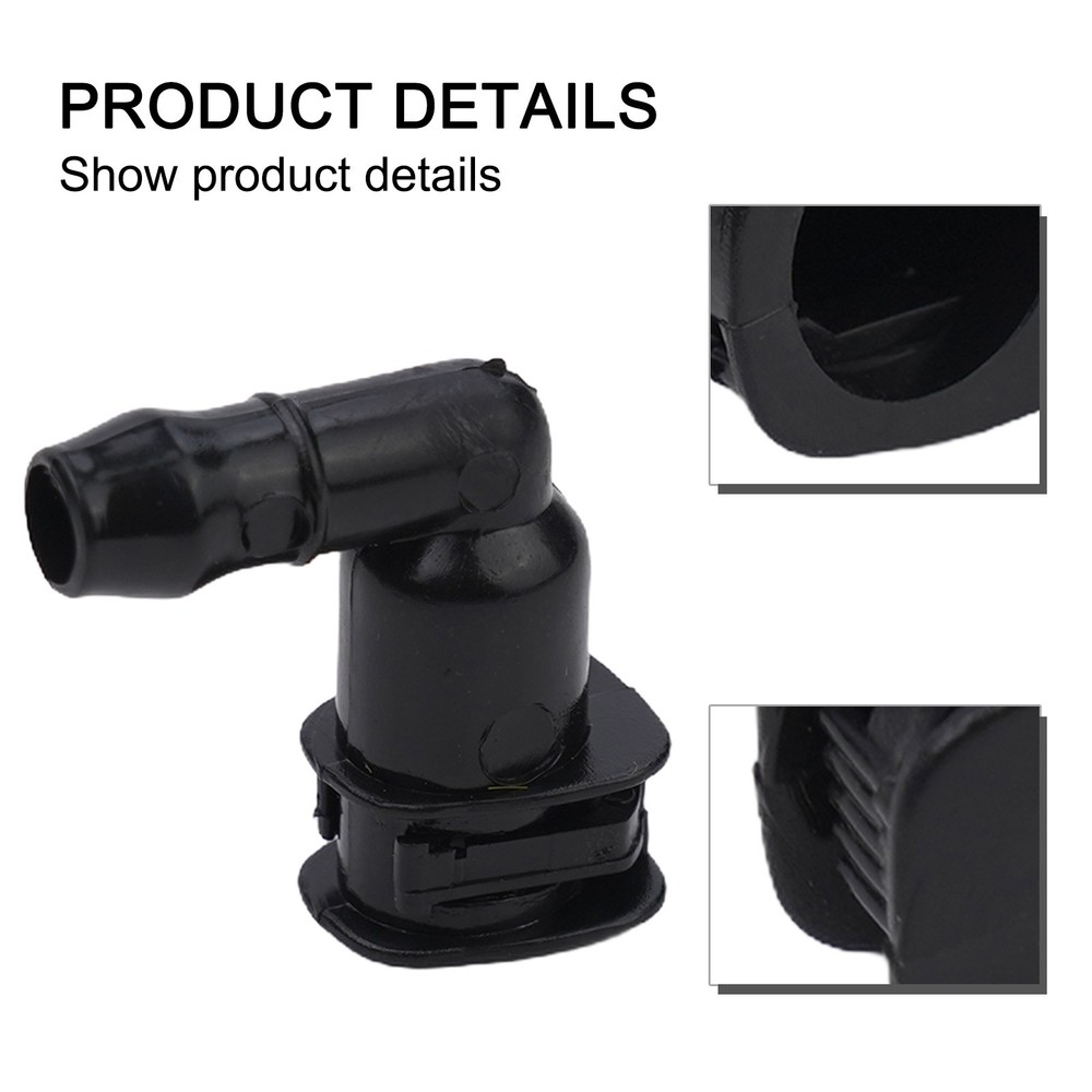 1J0955665E Headlight Windshield Washer Pump Connector Elbow for TT/TTS