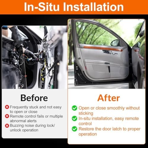 Front Hood Latch Assembly Compatible with 2013-2019 Sentra