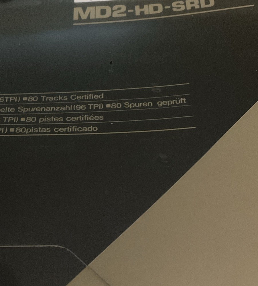 Maxwell MD2-HD Super RD Mini-Floppy Disk 10pcs NEW SEALED