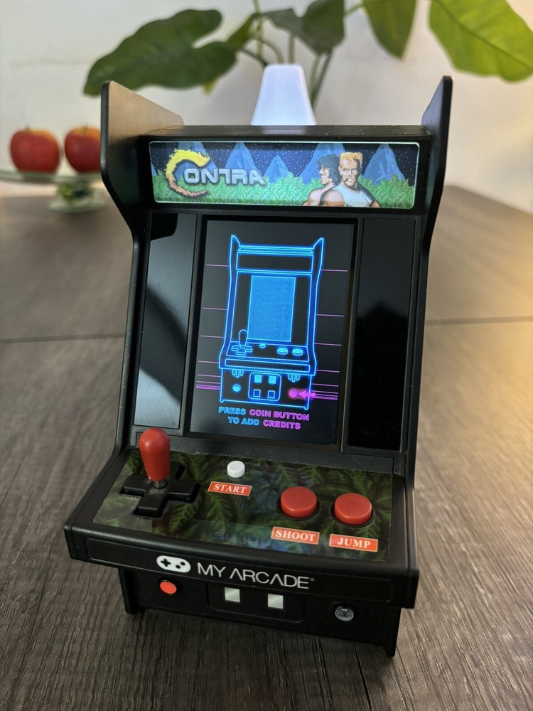 My Arcade Contra Micro Player, Fully Playable, Allows CO/VS Link for CO-OP