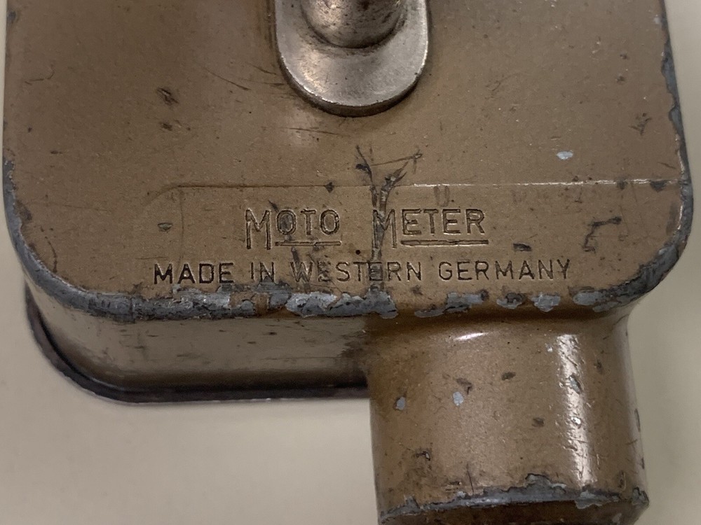 Vintage MOTO-METER COMPRESSION GAUGE | Mechanic Engine Compression 02