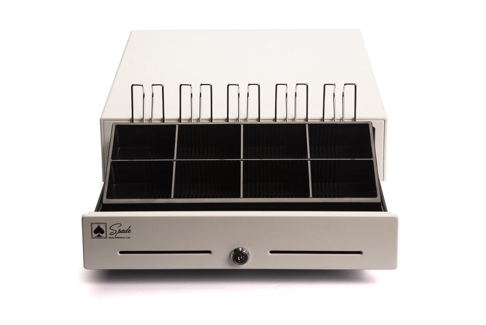 Spade POS Cash Drawer Regular White