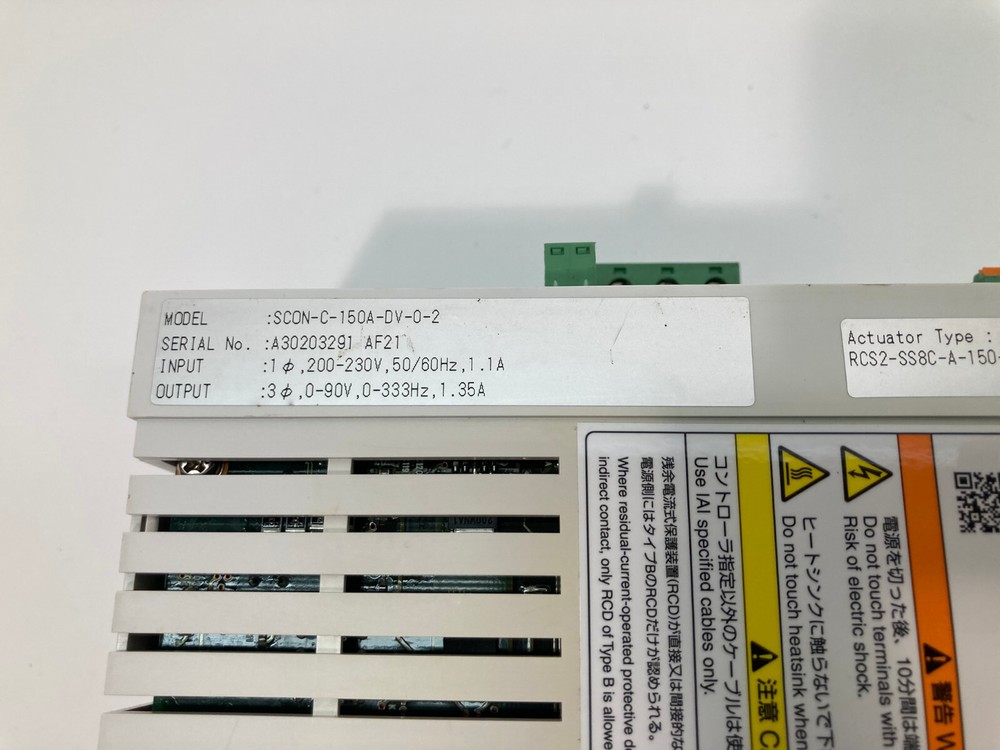 IAI SCON-C-150A-DV-0-2 Servo Controller