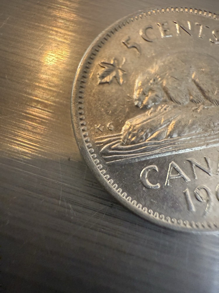 1968 Canada 5 Cents