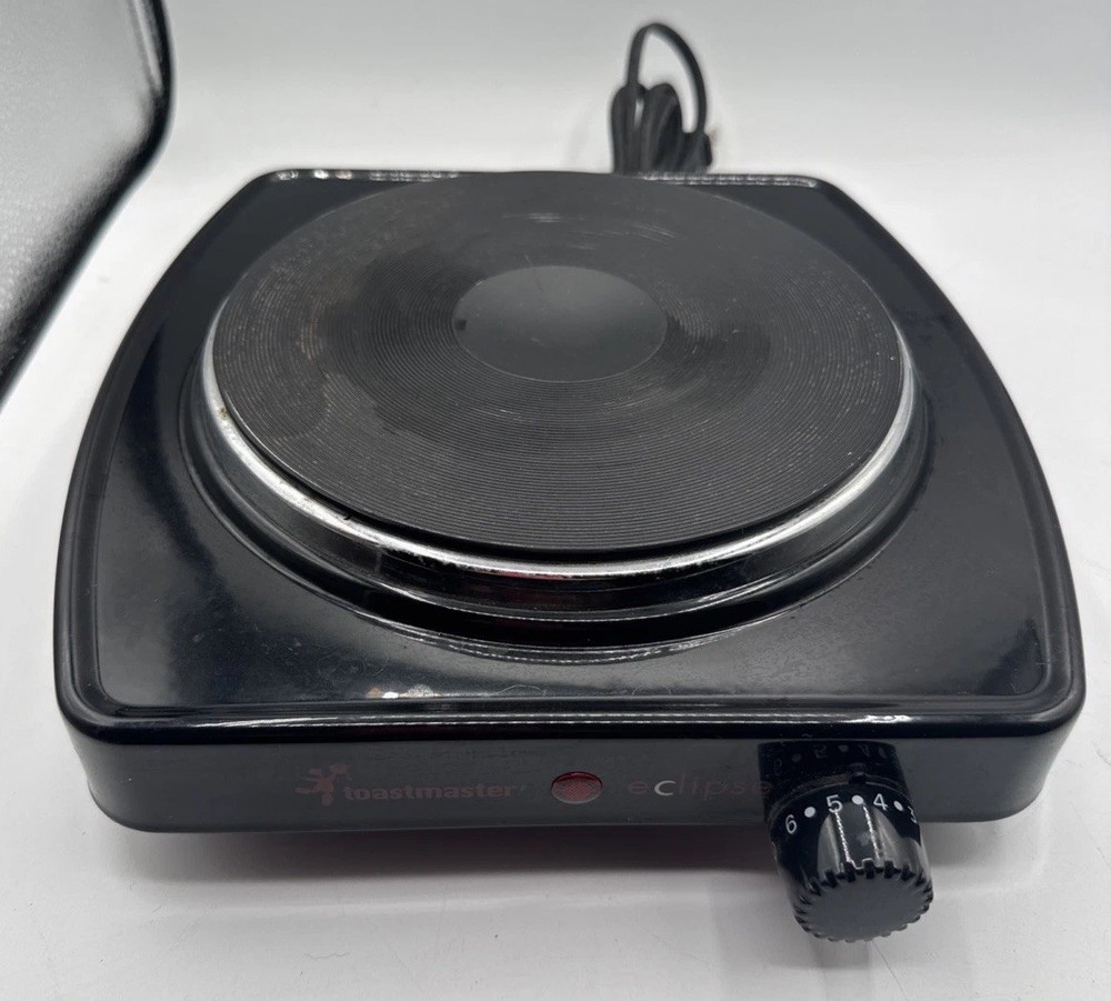 Toastmaster Eclipse 6431 Single Burner Cooker Hot Plate Camping Office Workshop