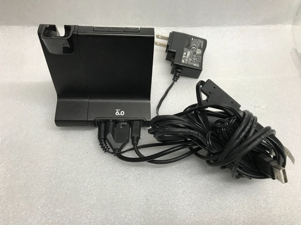 Plantronics WO2 base station and cables