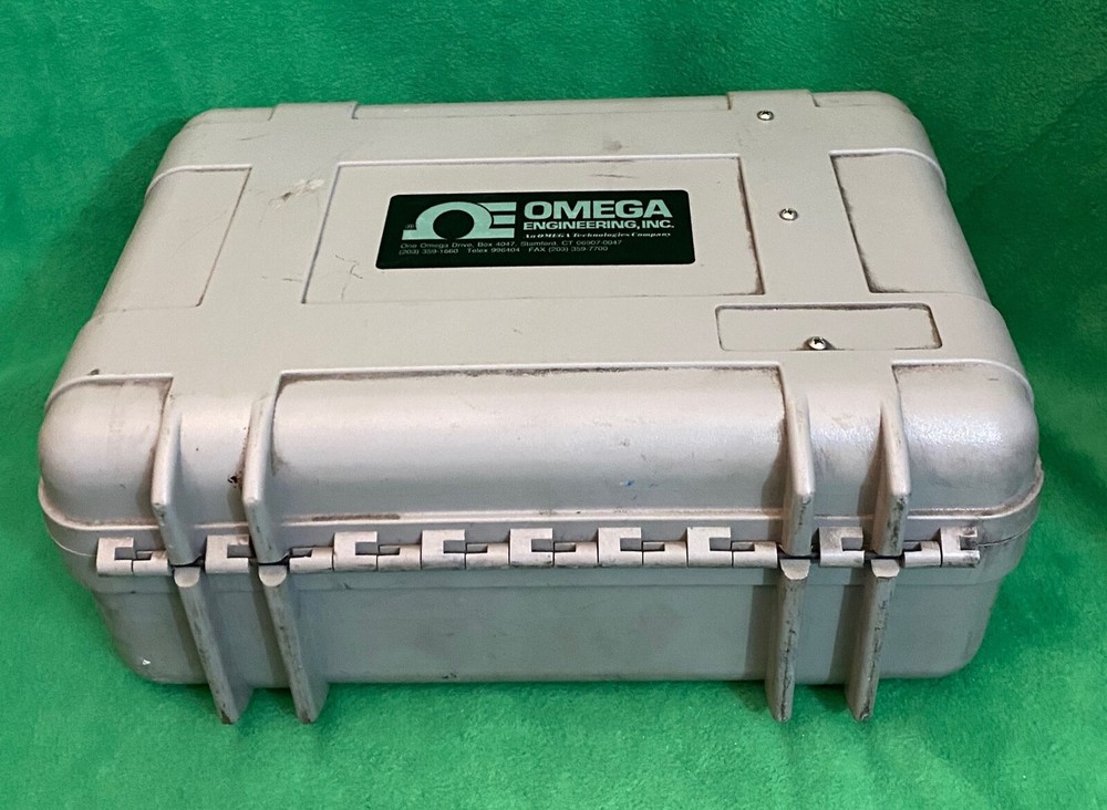 Omega Engineering Portable Data Logger System Model OM-320__PLEASE READ!!!