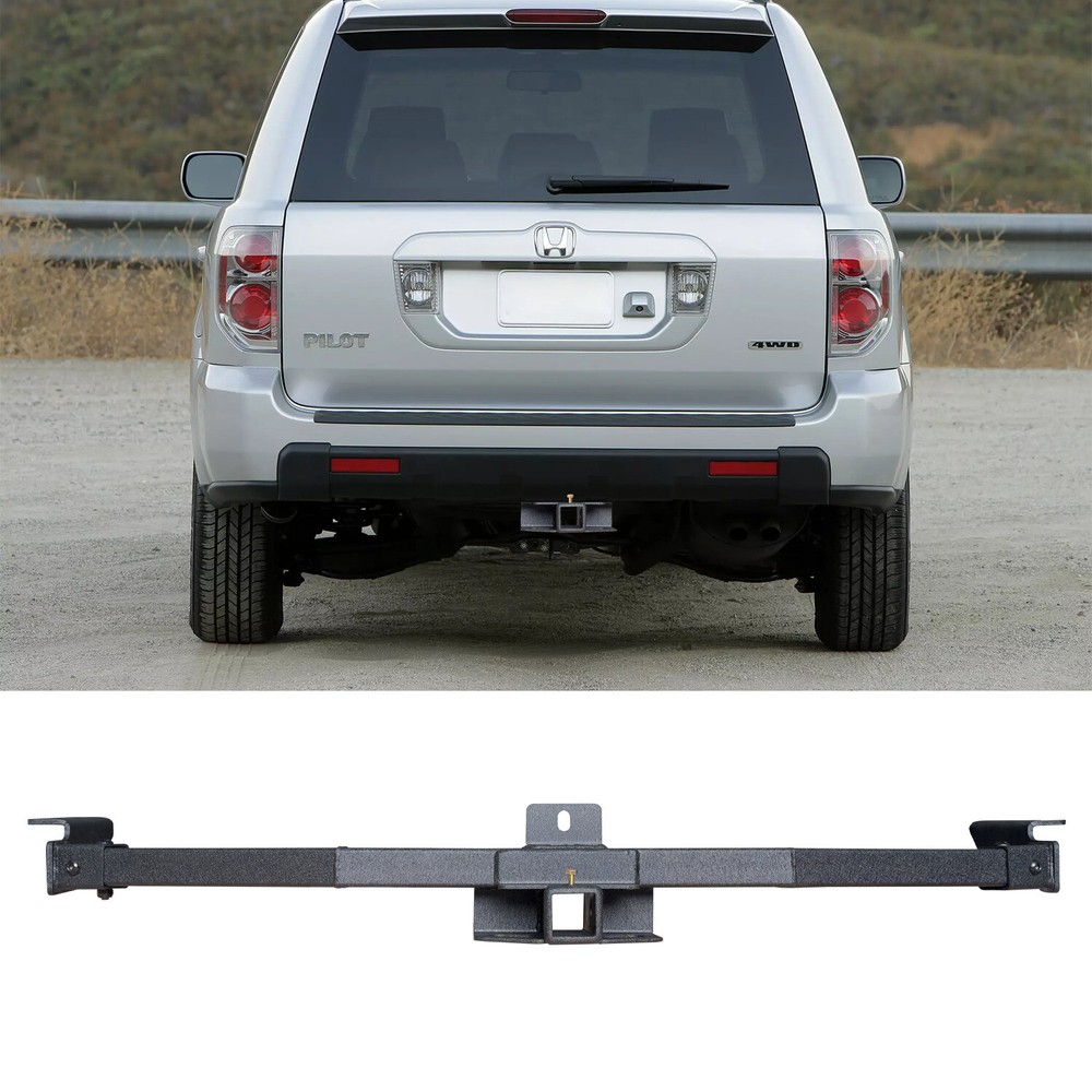 Vijay For 2003-2008 Honda Pilot Black Trailer Hitch Receiver Rear Towing New