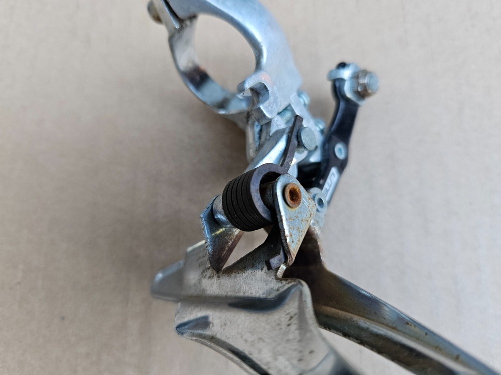 Suntour XCM Lite Front Derailleur 28.6mm Clamp Bottom Pull Triple low miles