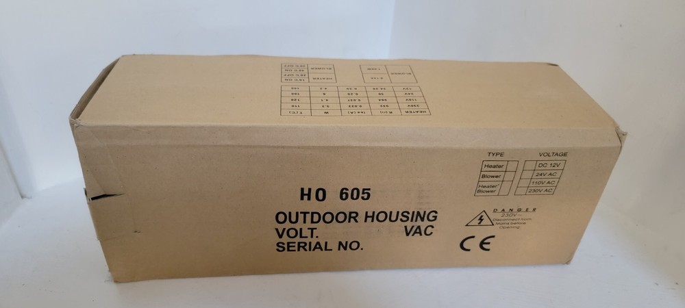 Evertech Housing CCTV Camera Box Weatherproof - Missing one screw