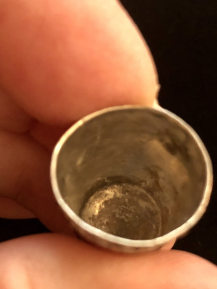 Vintage Sterling Silver Thimble