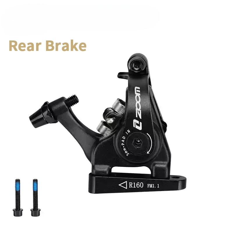 Hydraulic Disc Brake Road Set Flat Mount Caliper Double Piston Bilateral Drive