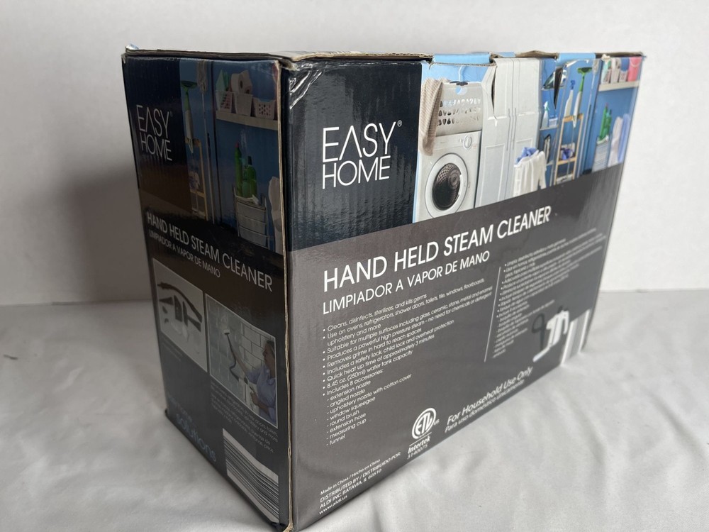 Easy Home Hand Held Steam Cleaner and Attachments