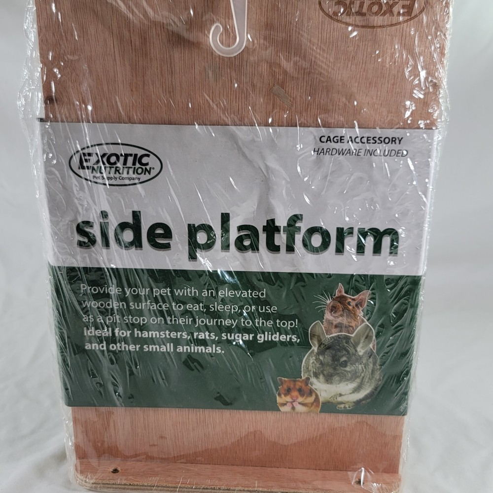 Side Platform Attachment- Hardware Included - Exoric Nutrition Pet Supply