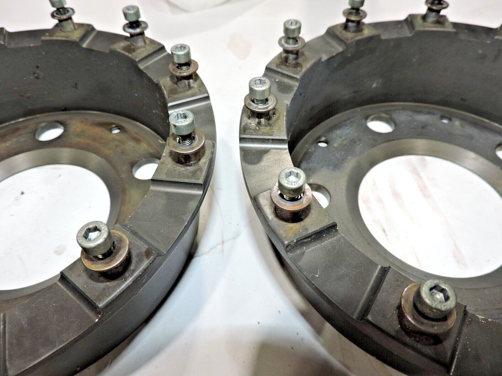 Pro System Brembo ST front hats 1 7/8" offset w/ bobbins NICE NASCAR ARCA