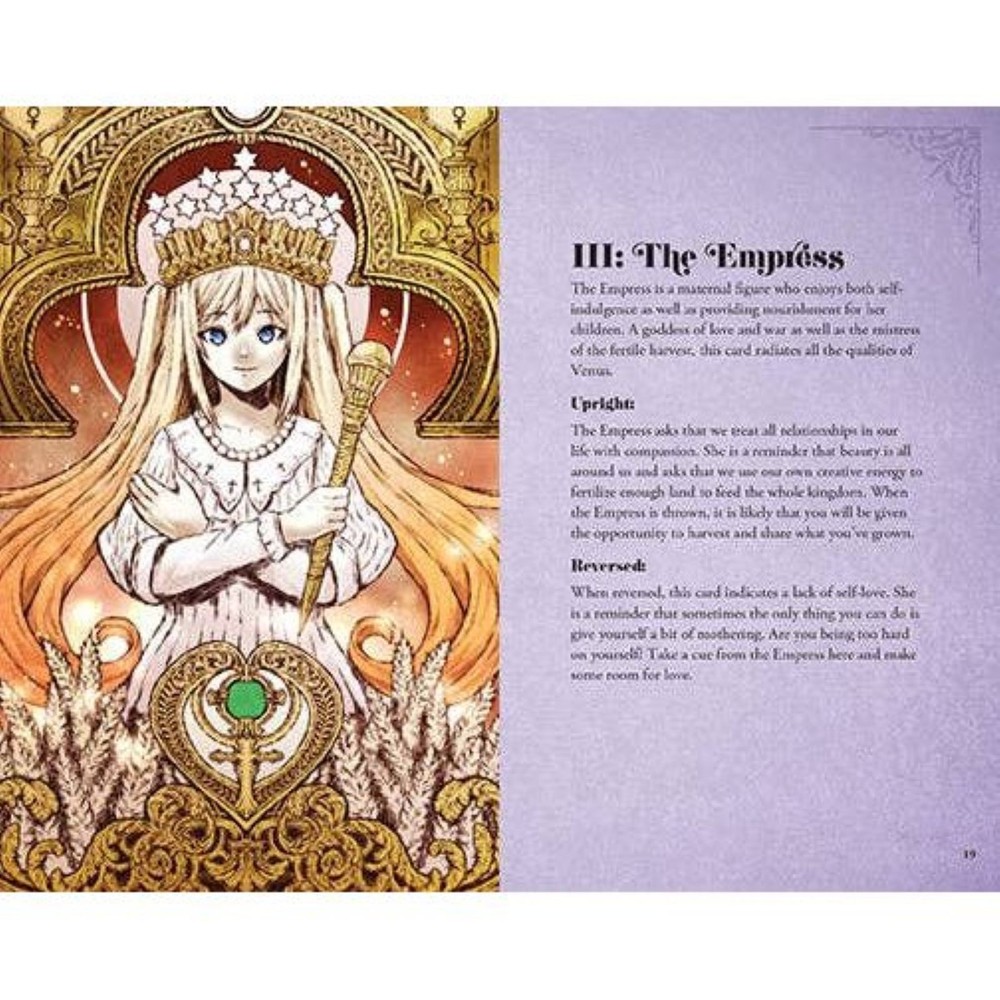 Anime Tarot Deck and Guidebook – 78 Cards AUTHENTIC DECK