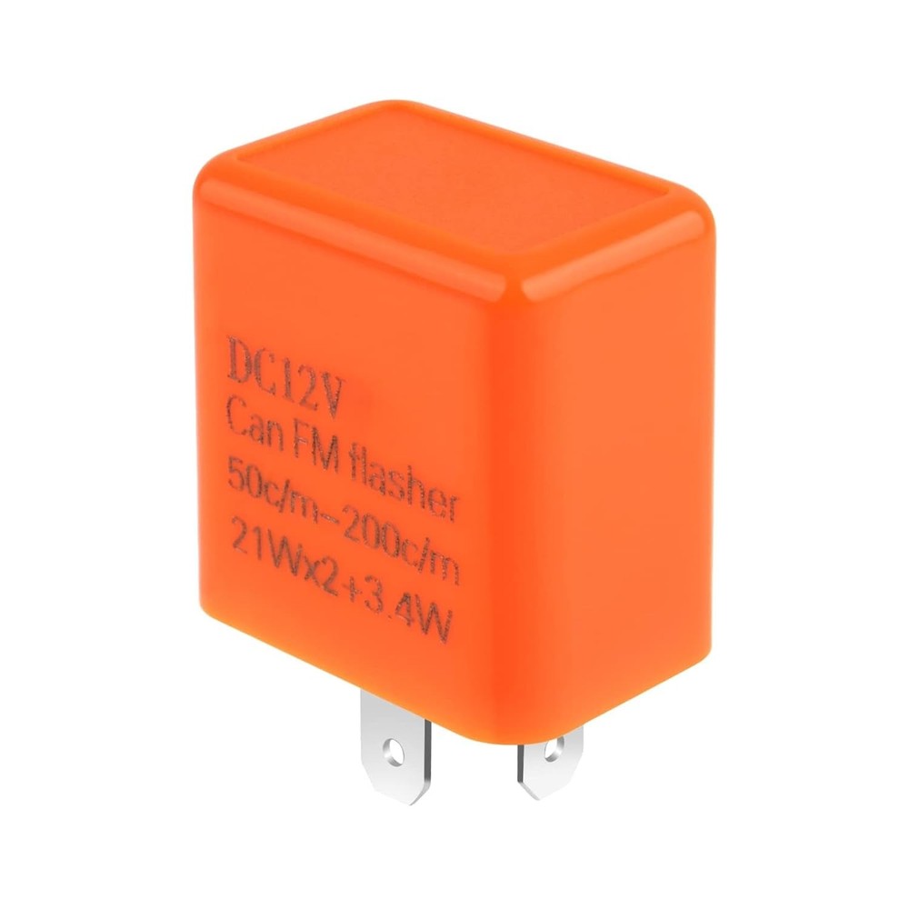 12V LED Flasher Relay 2-Pin Adjustable Turn Signal Indicator